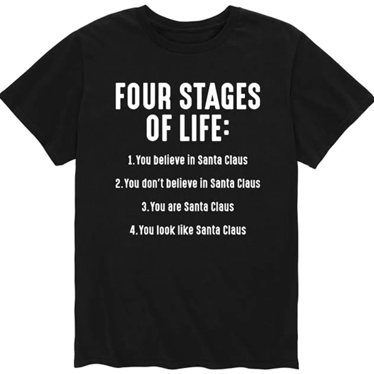 Big And Tall Four Stages Of Life Graphic T-shirt Funny Life Cycle Humor Style Shirt Trendy Gift for Classic Joke Lovers Short Sleeve Tees