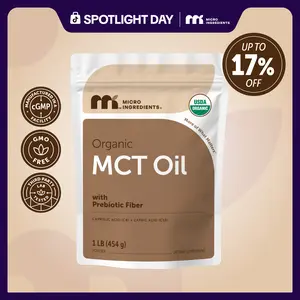 Micro Ingredients Organic MCT Oil Powder 1 Pound