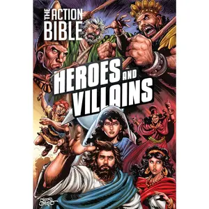 The Action Bible: Heroes and Villains Hardcover – February 1, 2022