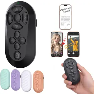 Xring Bluetooth Remote for TikTok Scrolling, Page Turning, Volume Control & Camera Shutter | Hands-Free Phone Controller for iPhone & Android, 2026 Upgraded