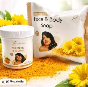 Byenblan Mini Sets Turmeric Face cream Soap