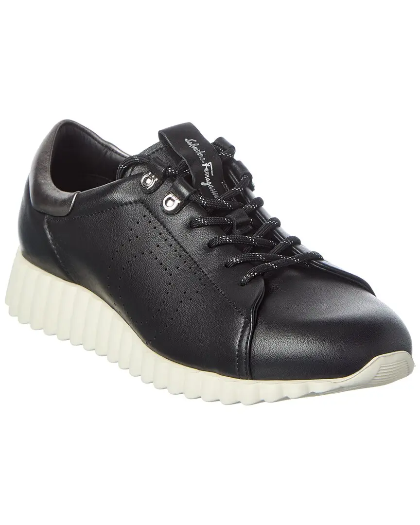 Ferragamo Leather Sneaker
