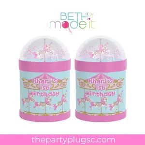 Carousel Party Favor Pringles Shaker