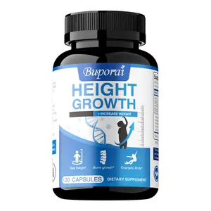 Buporai Dietary Supplement Capsules - Contains calcium, vitamin D3, and collagen to support calcium and vitamin supplementation - Can be consumed with broccoli, spinach, etc.