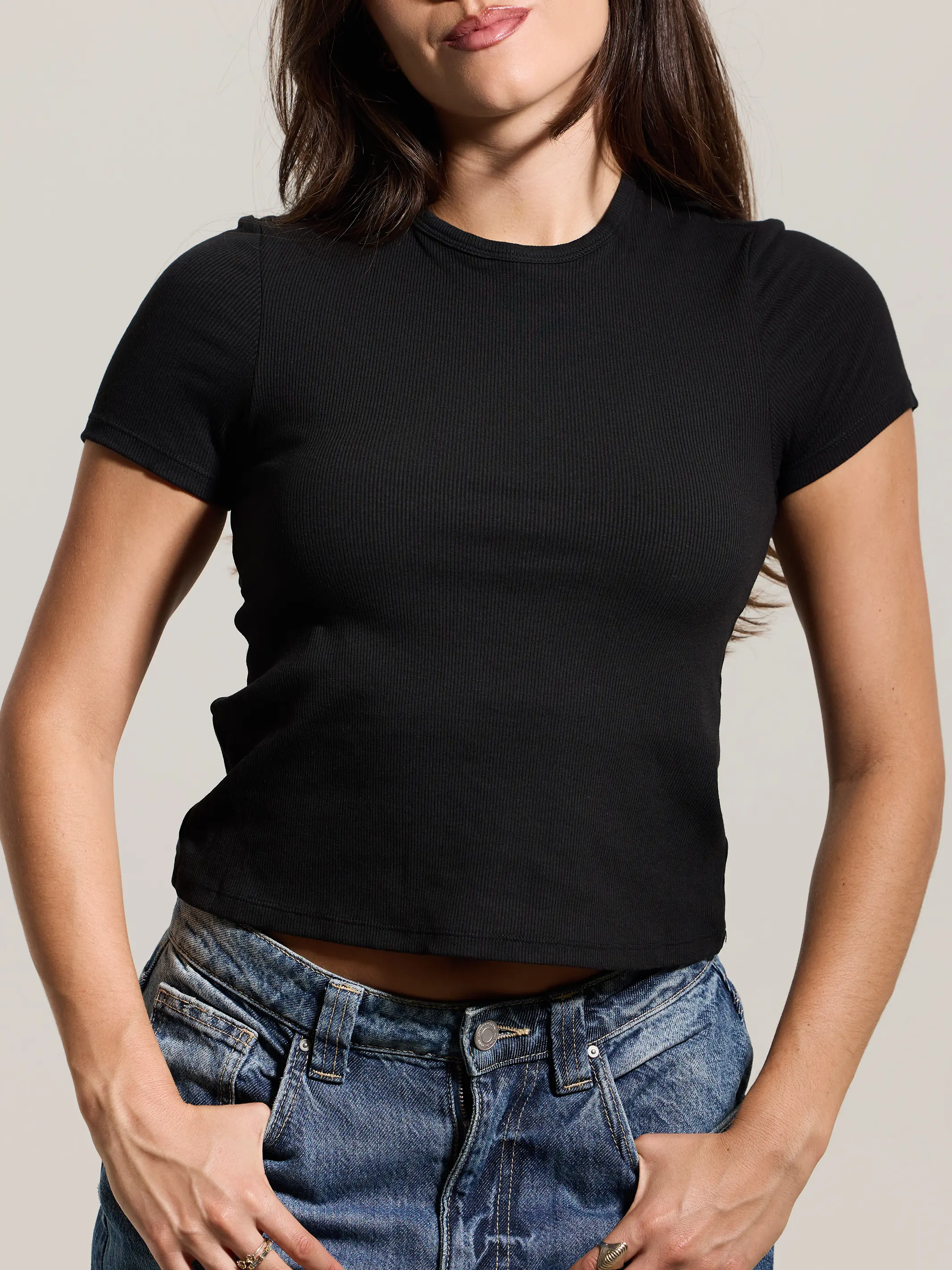 Bamboo Crew Neck T-Shirt Brami