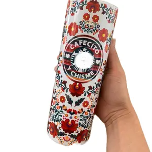 Mexican cafecito y chisme tumbler