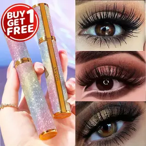 4D Starry Sky Lengthening Fluffy Lashes Mascara - Waterproof, sweatproof, and long-lasting, easily creates long and slender lashes, enlarges the eyes, making eye makeup atmospheric and sophisticated, Waterproof longlasting