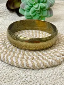Vintage Handmade Copper Bangle Bracelet