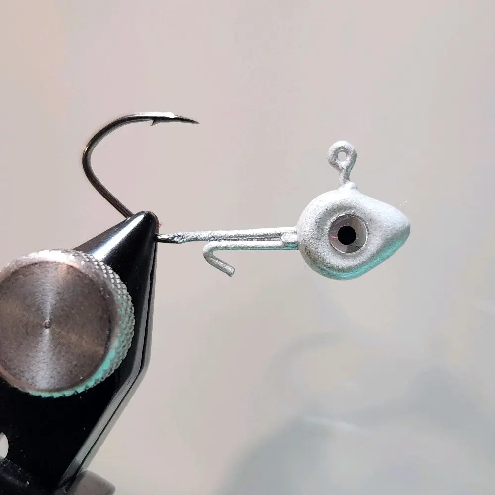 White Pearl 1/16oz Crappie Jig Head
