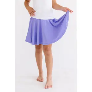 Periwinkle Twirl Skort
