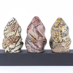 【Star Gate】1pc Picture Jasper Freeform - Natural Gemstone Decor | Earthy & Unique