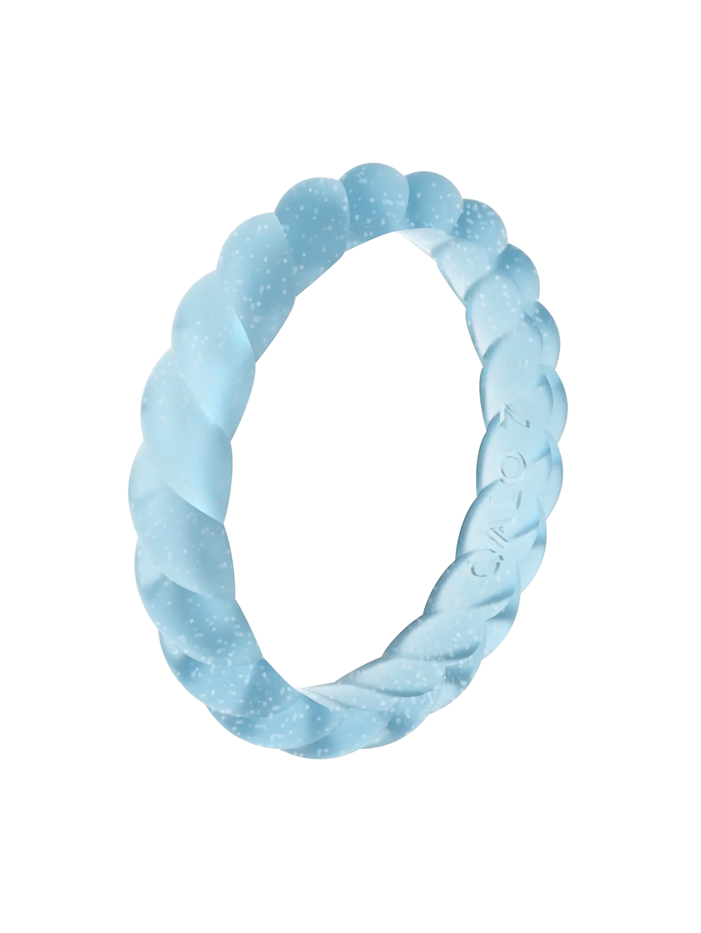 Women's Jelly Twist Stackable Fashion Rings - Trendy Jewelry for Females, Casual Wear Costume Accessory with Satisfying Jelly Texture, Retro Nostalgic Twist Pattern, Round Design