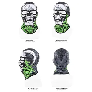 UV Protection Skull Balaclava Sweat-Wicking Breathable Face Mask