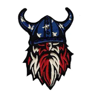 Odin Viking in God Embroidered 3.5 inch Patch (Iron on Sew on - MO8)