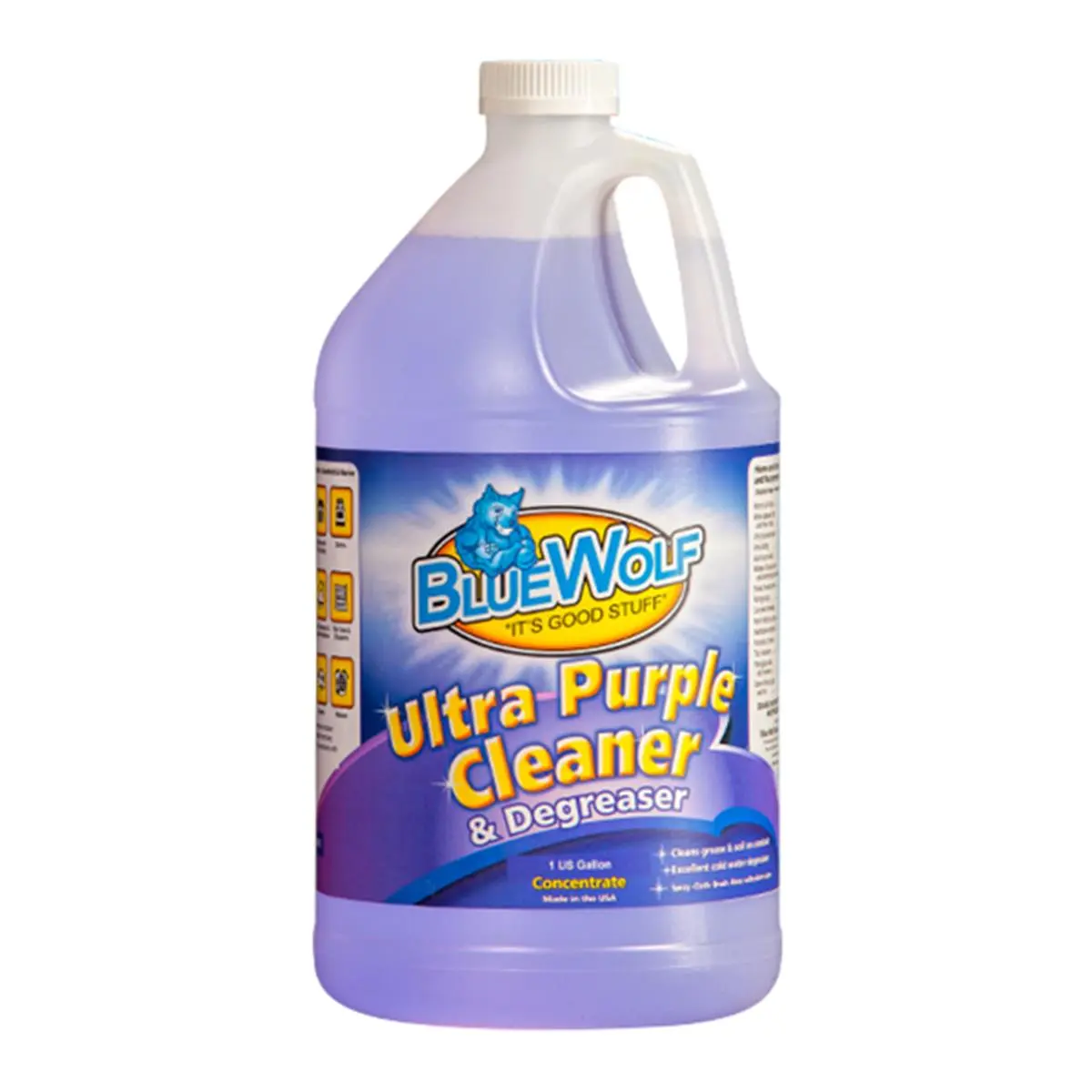 212 MAIN BW-PG Ultra Purple Multi Surface Cleaner & Degreaser, 1 gal Liquid Cleaner Bottles (Pack of 6) for Water Sports, Household Use, Cleaner Liquid