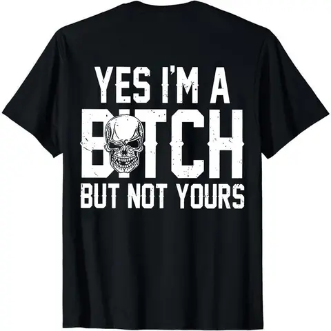 Women's Funny Graphic Print Cotton T-Shirt - Casual Short-Sleeve Round Neck Top with Sarcastic Slogan, Smooth Seamless Solid Fabric, Lightweight, Available in 4XL