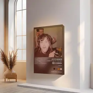 Joyce Manor Painting Calligraphy Minimalist Inner Frame Painting Elevate Your Space Light Luxury Inner Frame Decor Create a Premium Home Vibe No Drilling Needed Easy to Hang HD Art Inner Frame Perfect for Living Room & Bedroom