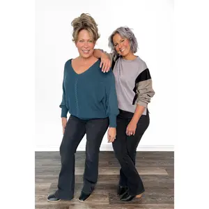 The Rachel by Lovervet *Three Lengths* High-Rise Tummy Control Bootcut Black Denim