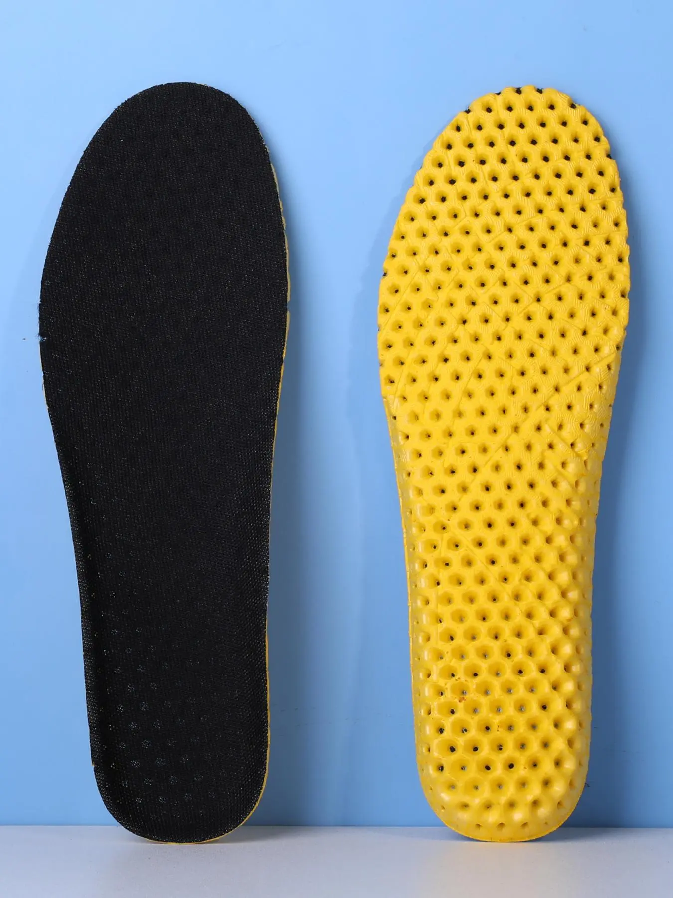 1 Pair Breathable Anti-odor Memory Foam, Cushioned Eva Insole, Supportive Soles, Shock-absorbing Cushioning Sports Shoe Insoles for Men & Women, Cushioned Insoles