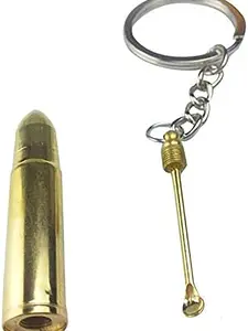 2PCS Special Shaped Keychain Folding Type Copper Ear-Pick Cleaner Portable