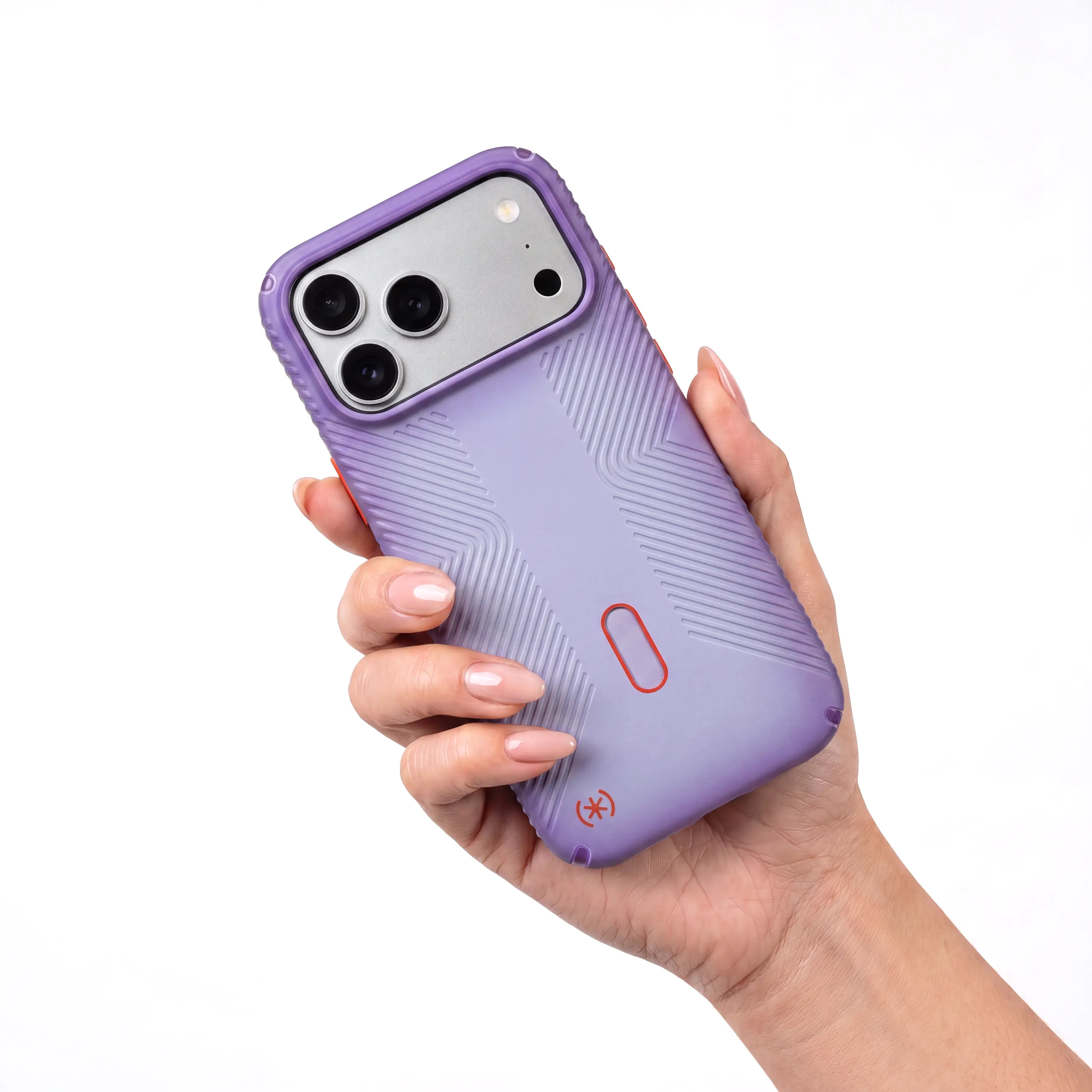 SPECK Presidio Lux Grip Smartphone Case for iPhone 17 Pro, Dual-Layer Drop Protection, MagSafe with ClickLock No-Slip Interlock, Raised Bevel Screen Protection, No-Slip Inverted Grips