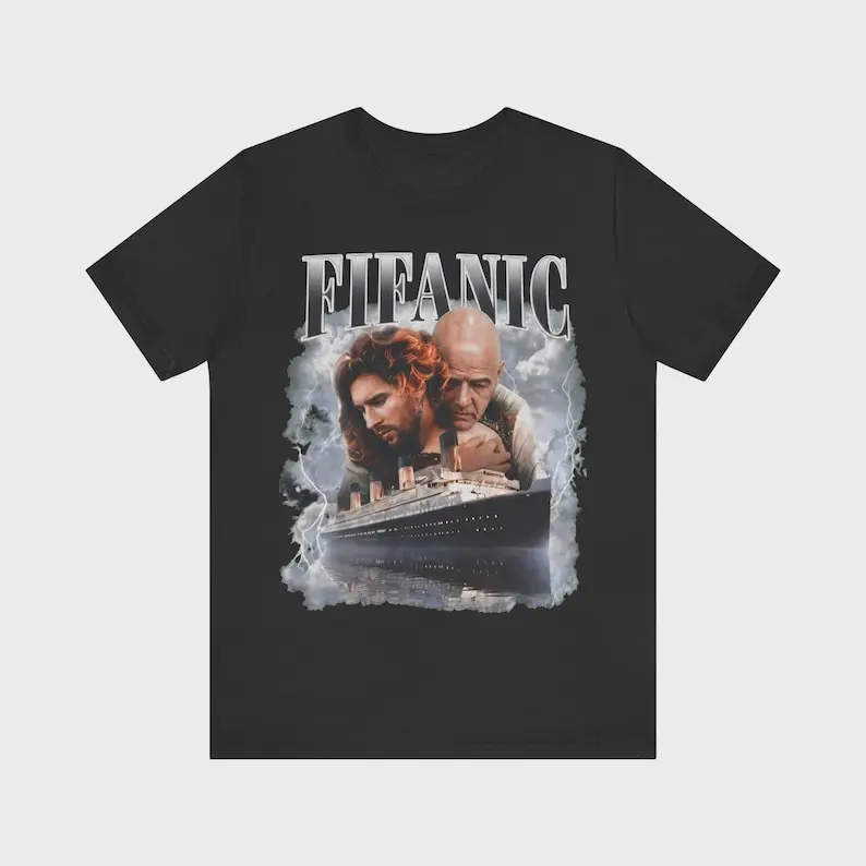 Son Of Fifanic Funny Shirt, Graphic Meme Shirt, Messi And Gianni Infantino Tee