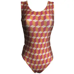 Totally Cubicle Gymnastics Leotard - Foxy's Fun & Comfy Leotard