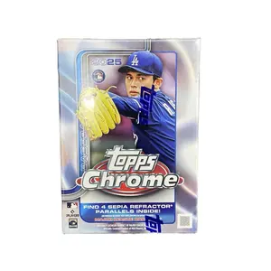 2025 TOPPS CHROME RETAIL BOX
