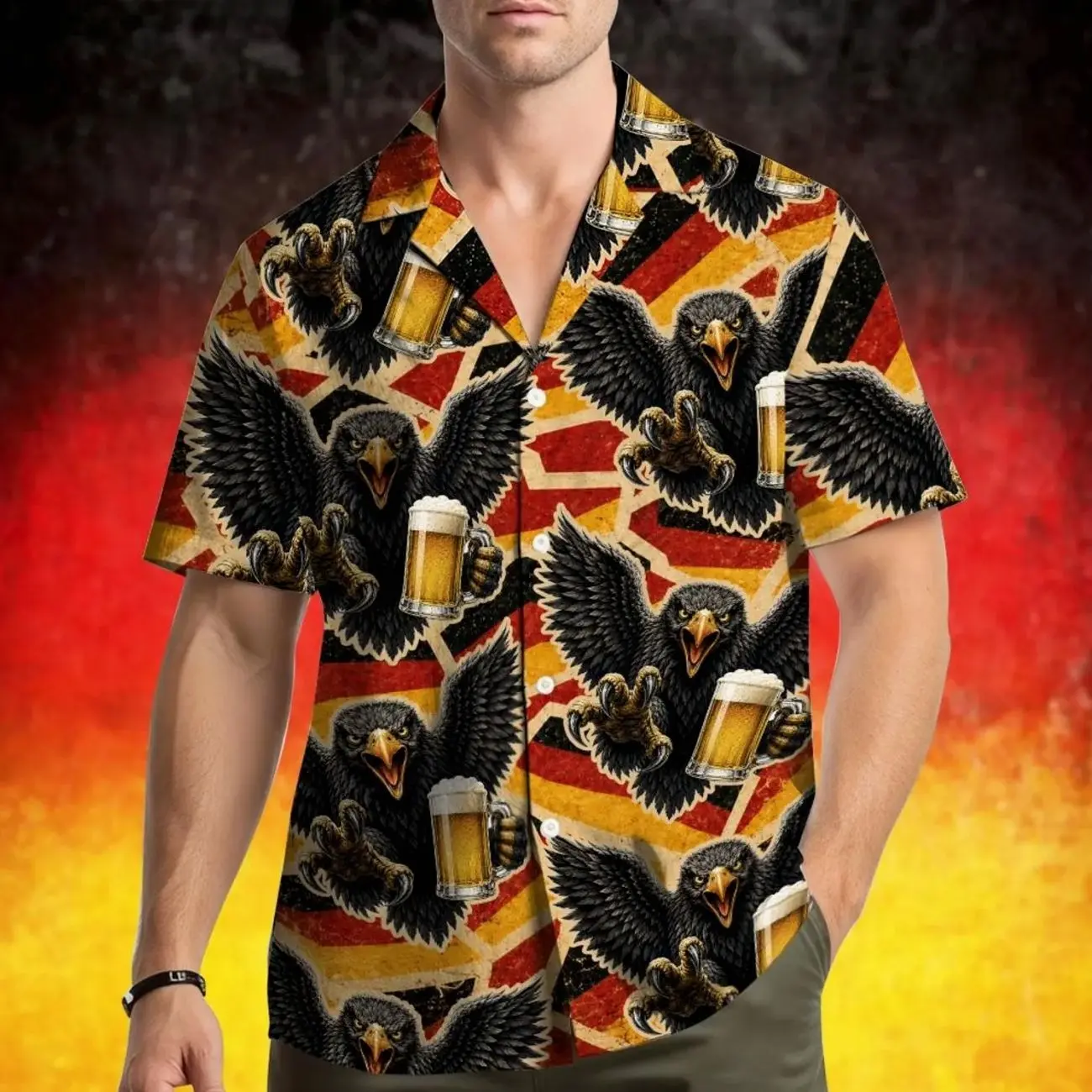 Bigfoot Oktoberfest Hawaiian Shirt Gift For Friends, Fans