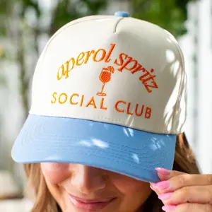 'Aperol Spritz Social Club' Snapback Trucker Hat
