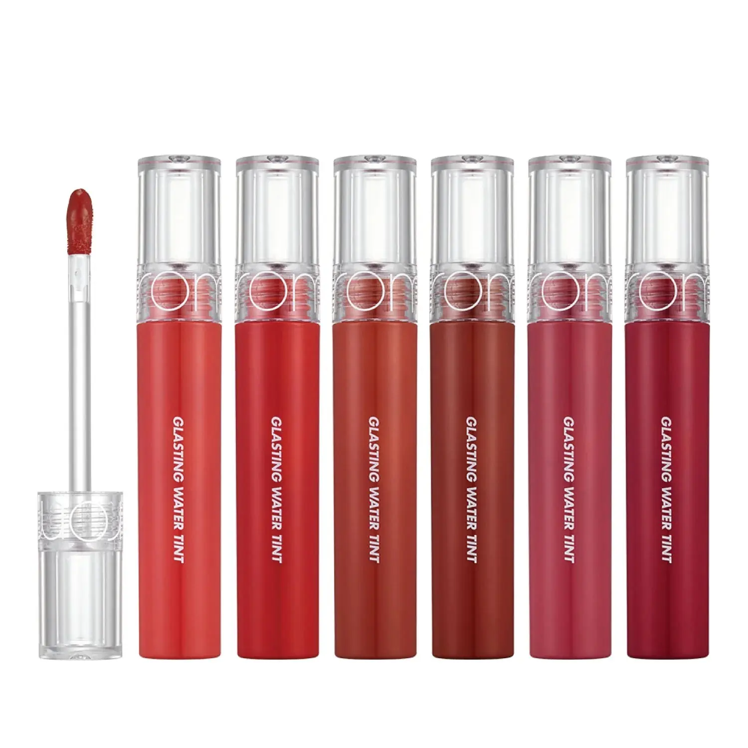 [Rom&nd] Glasting Water Tint (8 Colors), Led Lip Plumping, Volume Gloss, Bunny Tongue Lips, Glazed Glass Lips, Korean Lip Gloss, Juicy Lips, Lightweight, Non-sticky, Shiny & Glowy, Lipstick Makeup, Glossy Moisturizing Lip Tint Moisture