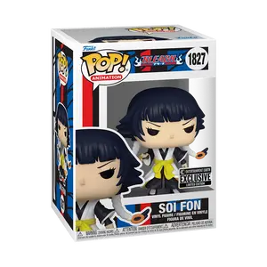 Funko Pop! Bleach - Soi Fon #1827 Exclusive (Sticker may vary) Collectible Pop Vinyl Figure