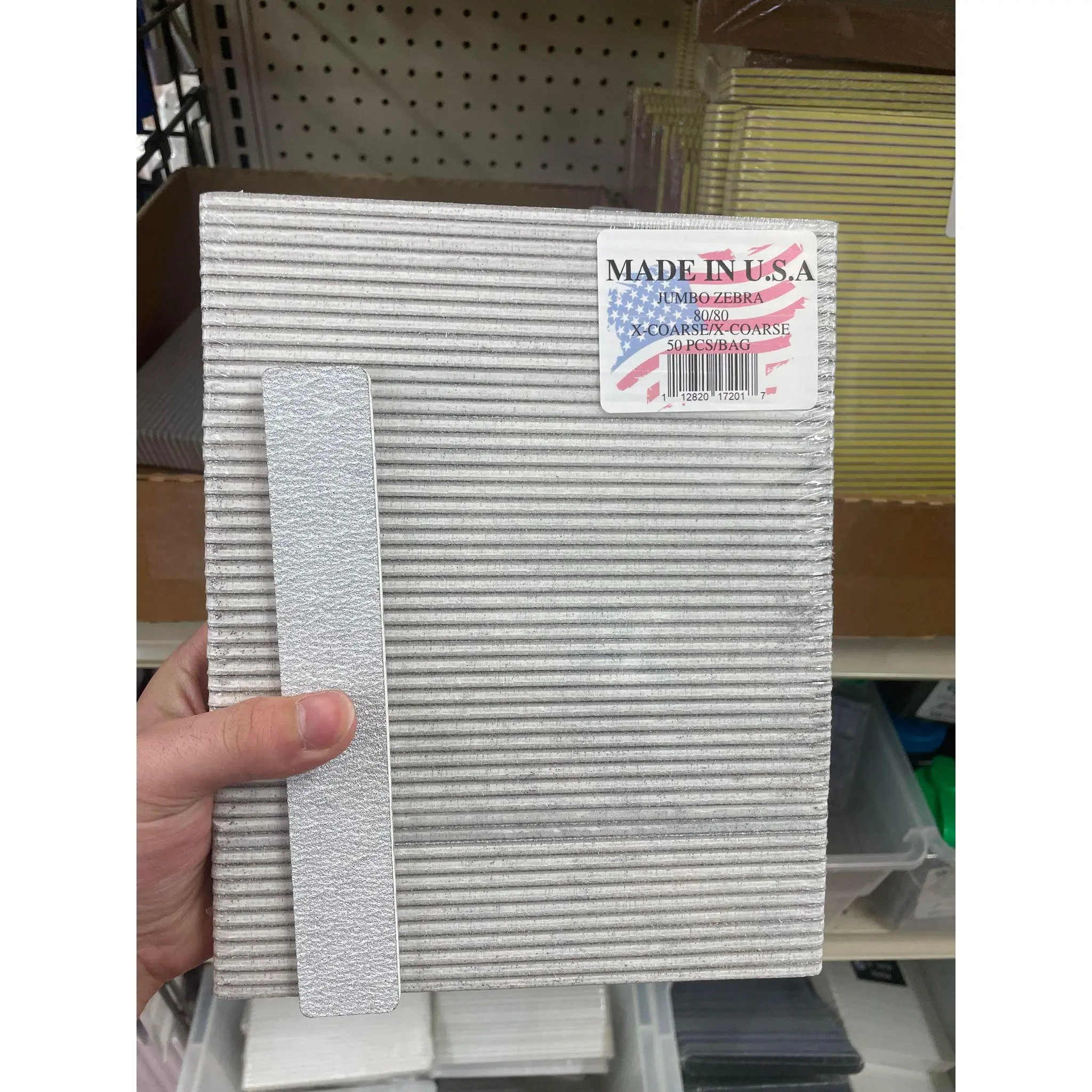 Zebra Nail Files