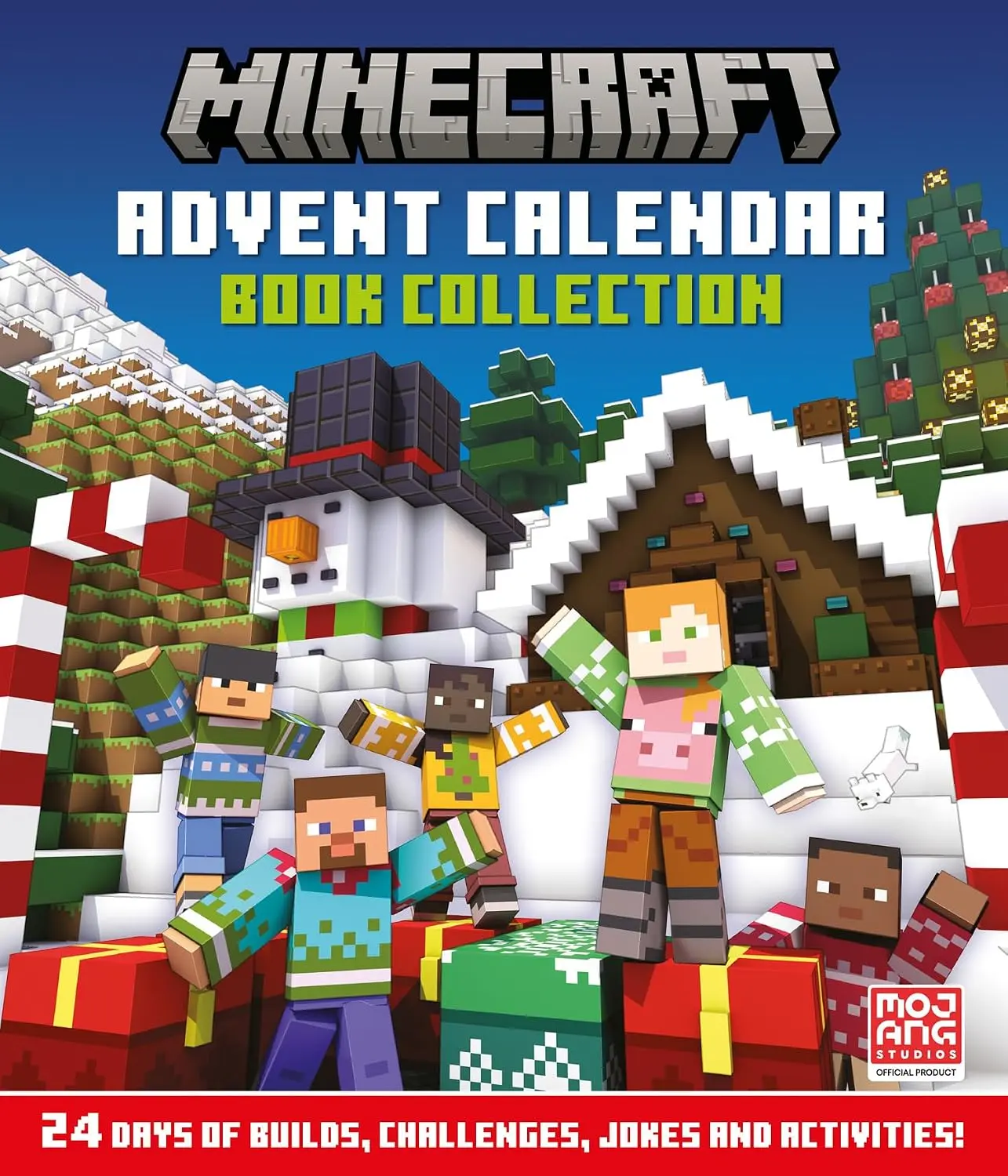 Minecraft Advent Calendar: Book Collection: The official illustrated children’s Christmas advent calendar – perfect gift for kids aged 6, 7, 8, 9, 10 and 11!