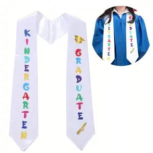1pc Kindergarten Preschool Graduation Sash Stole, Unisex Design Class of 2026 Graduation Gift, Party Supplies, Perfect for Celebrations