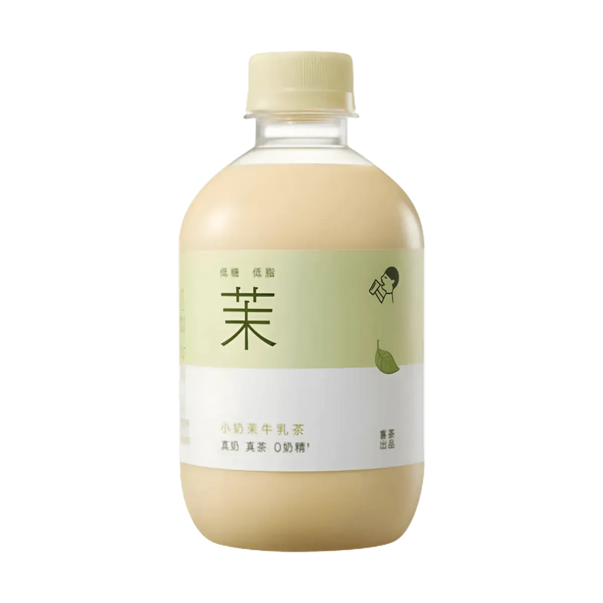 HEYTEA Milk Tea Jasmine Green Tea Low Sugar Low Fat 350ml Ready to Drink Beverage