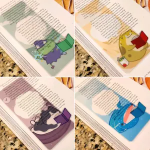 Mind Readers Transparent Bookmarks - 4 Variations
