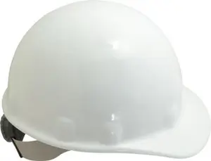 Honeywell Fibre-Metal ANSI Type I Class E 8-Point Ratchet Hard Hat Size 6-1/2 to 8, Plastic, White E2RW01A000