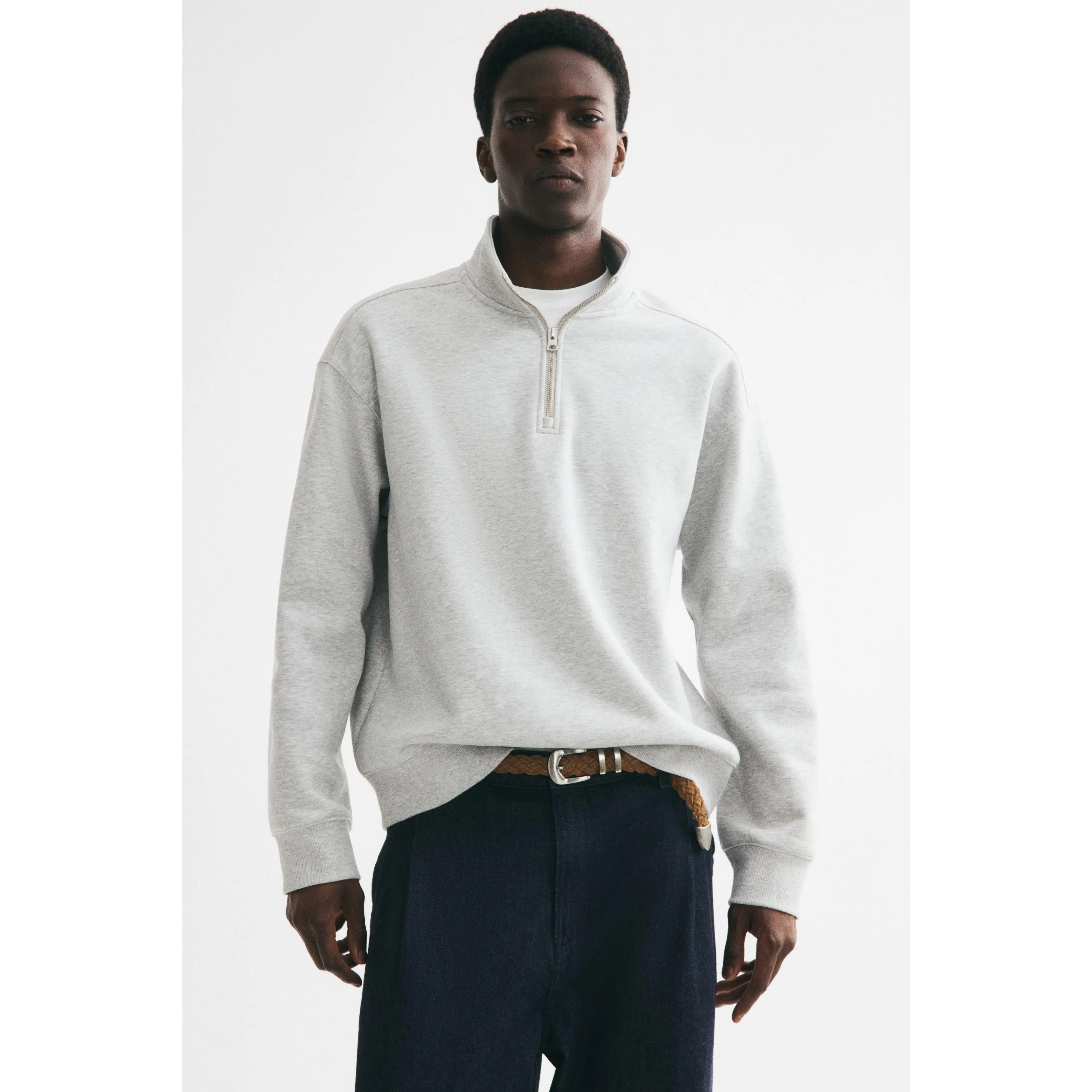 H&M Loose Fit Zip-top sweatshirt