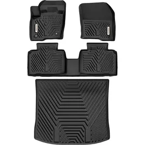YITAMOTOR 3D Car Floor Mats & Cargo Liner Full Cover for 2015-2025 Ford Edge