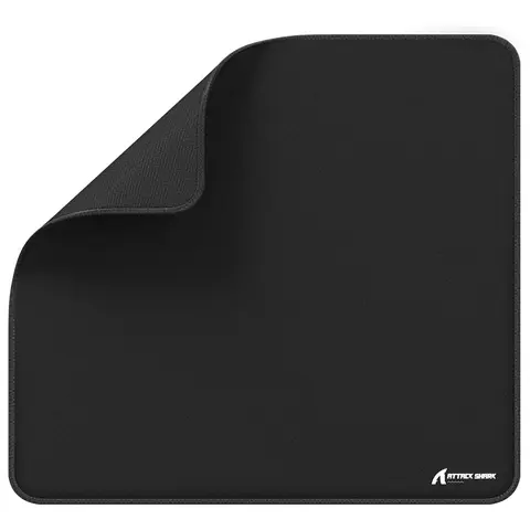 ATTACK SHARK CM02 Gaming Mouse Pad for Esports Speed Large Mouse pad for Desk Waterproof Surface Stitched Edges and Anti-Slip Rubber Base Size L Laminate 17.72” x 15.75” x 0.16”