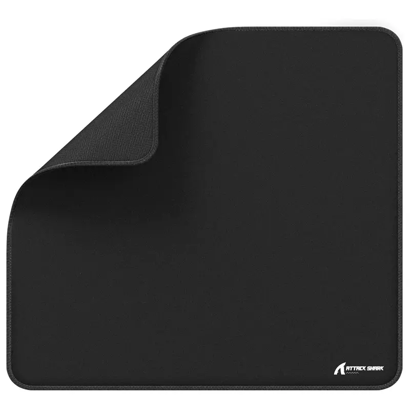 ATTACK SHARK CM02 Gaming Mouse Pad for Esports Speed Large Mouse pad for Desk Waterproof Surface Stitched Edges and Anti-Slip Rubber Base Size L Laminate 17.72” x 15.75” x 0.16”