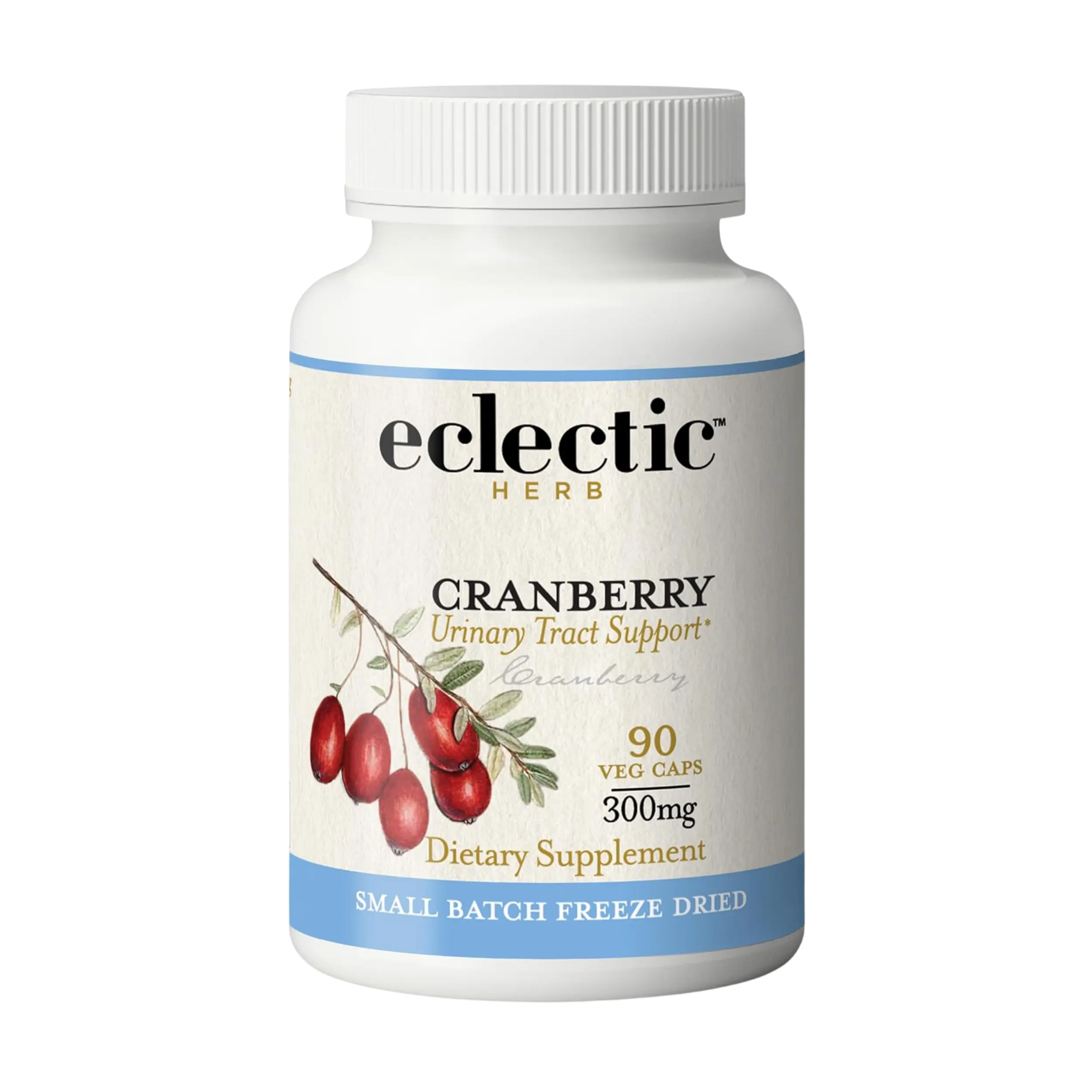 Eclectic Herb - Organic Cranberry Capsules | Urinary Tract Support | Cranberry Supplement for Urinary Tract Health | US-Grown, Non-GMO, Gluten Free, Vegan