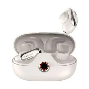 Sumimervibes,Directional Sound Wireless Bluetooth Earbuds with DolbyAudio Technology Immersive Surround Sound Hi-Fi Quality for Android & iPhone Users with Wireless Charging Case and Clip-On Design outdoorfun