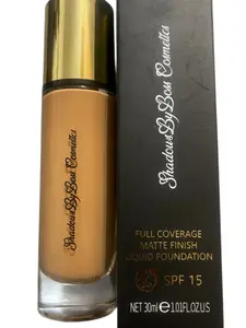 Full Coverage Matte Finish Liquid Foundation SPF 15 30ml