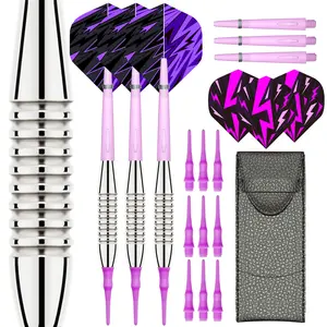 3pcs 18g Soft-Tip Darts Set, The ideal choice for training