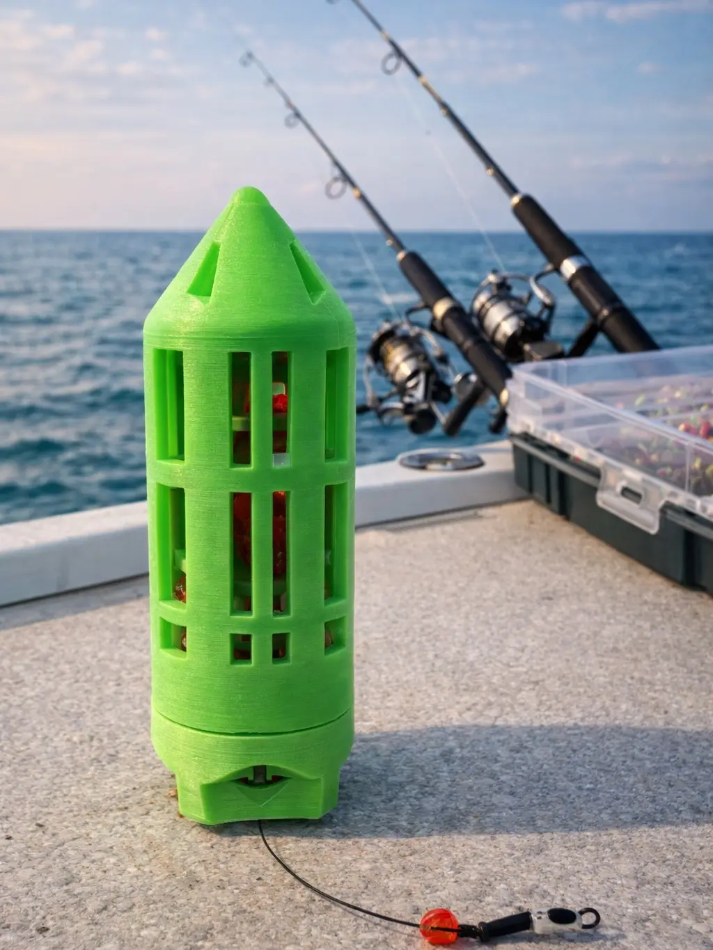 Green glow in the dark | 4.9” x 1.30”  (For best results, use a UV light) Fishing Supplies Fishing Gear