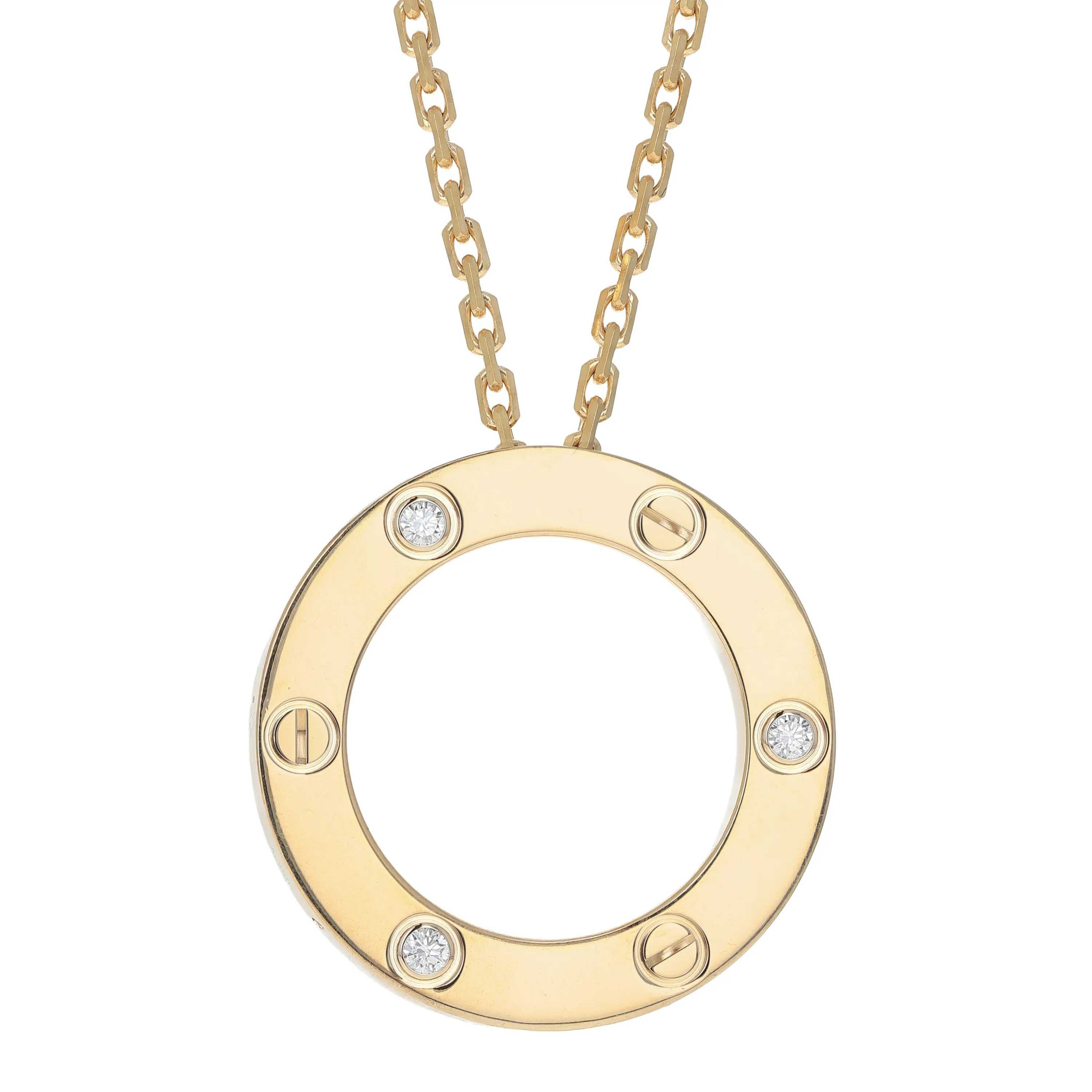 Pre-owned Cartier Love Pendant Necklace