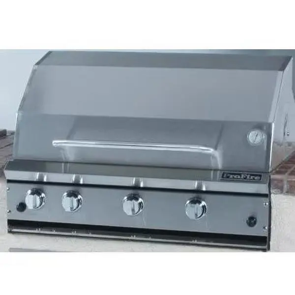ProFire Professional Series 36-Inch Built-In Infrared Hybrid Gas Grill With Rotisserie