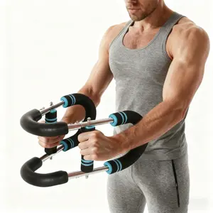 60-110Ib Pro-Grade Twister Arm Trainer for Men&Women,Beginners or Professional, Adjustable Portable Arm Chest Exerciser with Anti-Slip Grips for Home Gym